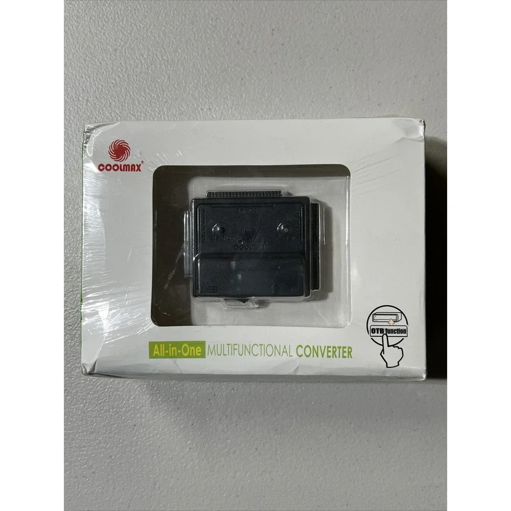 COOLMAX ALL IN ONE Multifunctional Converter ,OTB Function CD-350-COMBO (Black)